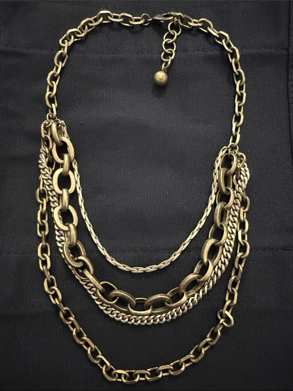 Lulu Frost Gold-Tone Layered Chain Necklace - Women Jewelry